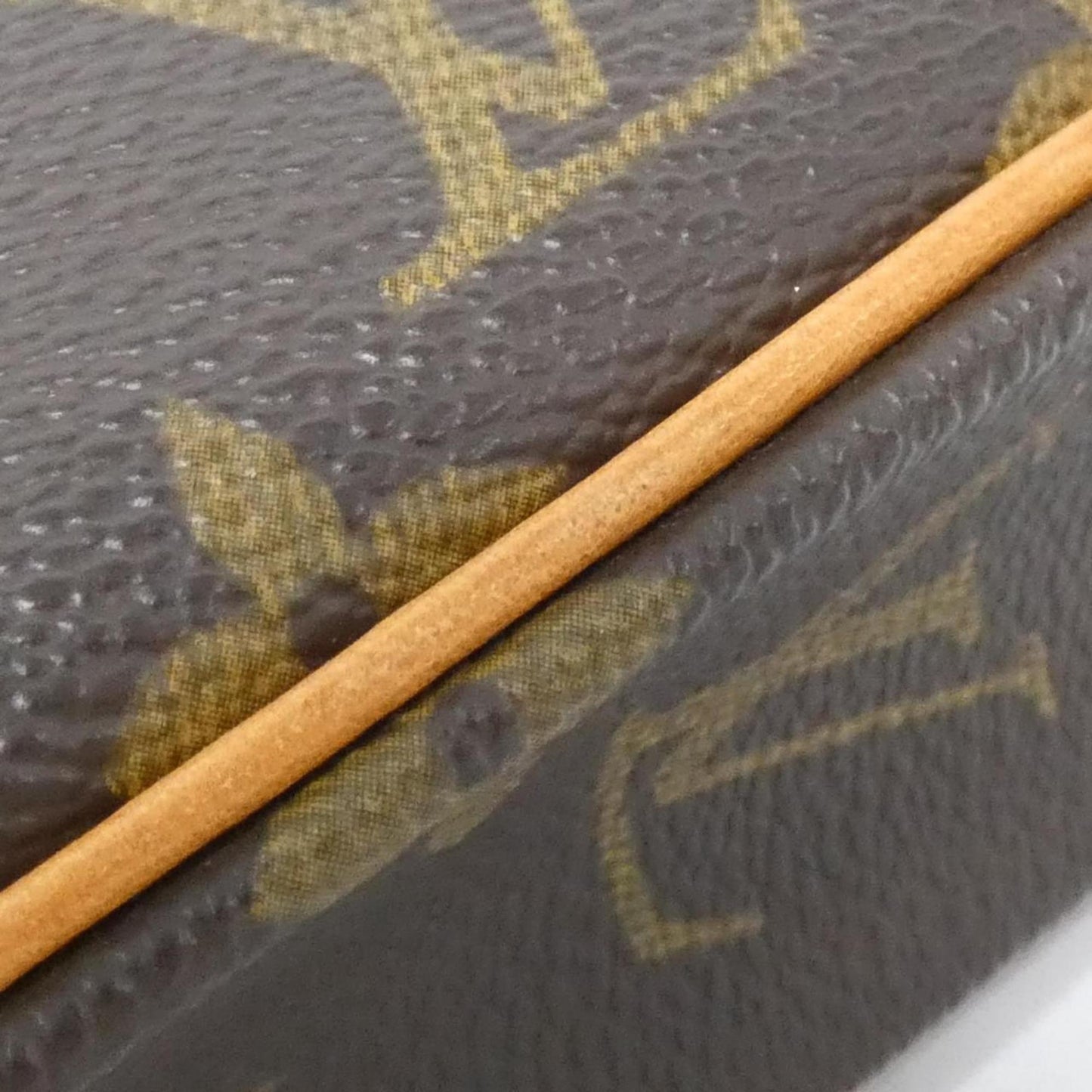 Louis Vuitton Coated Canvas Brown Shoulder Bags