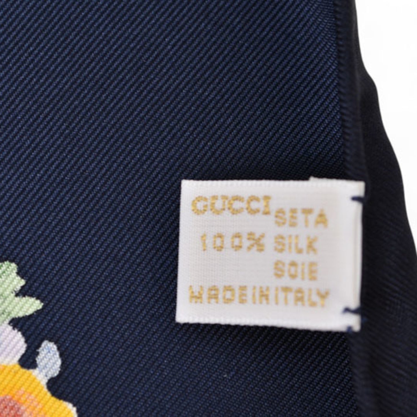 Gucci Silk Blue Scarves