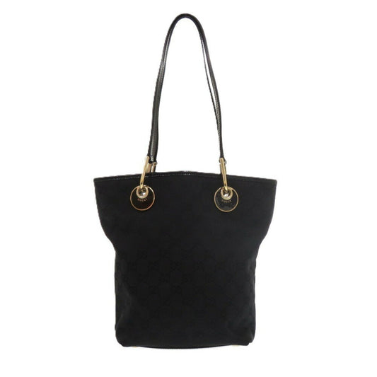 Gucci Canvas Black Tote Bags