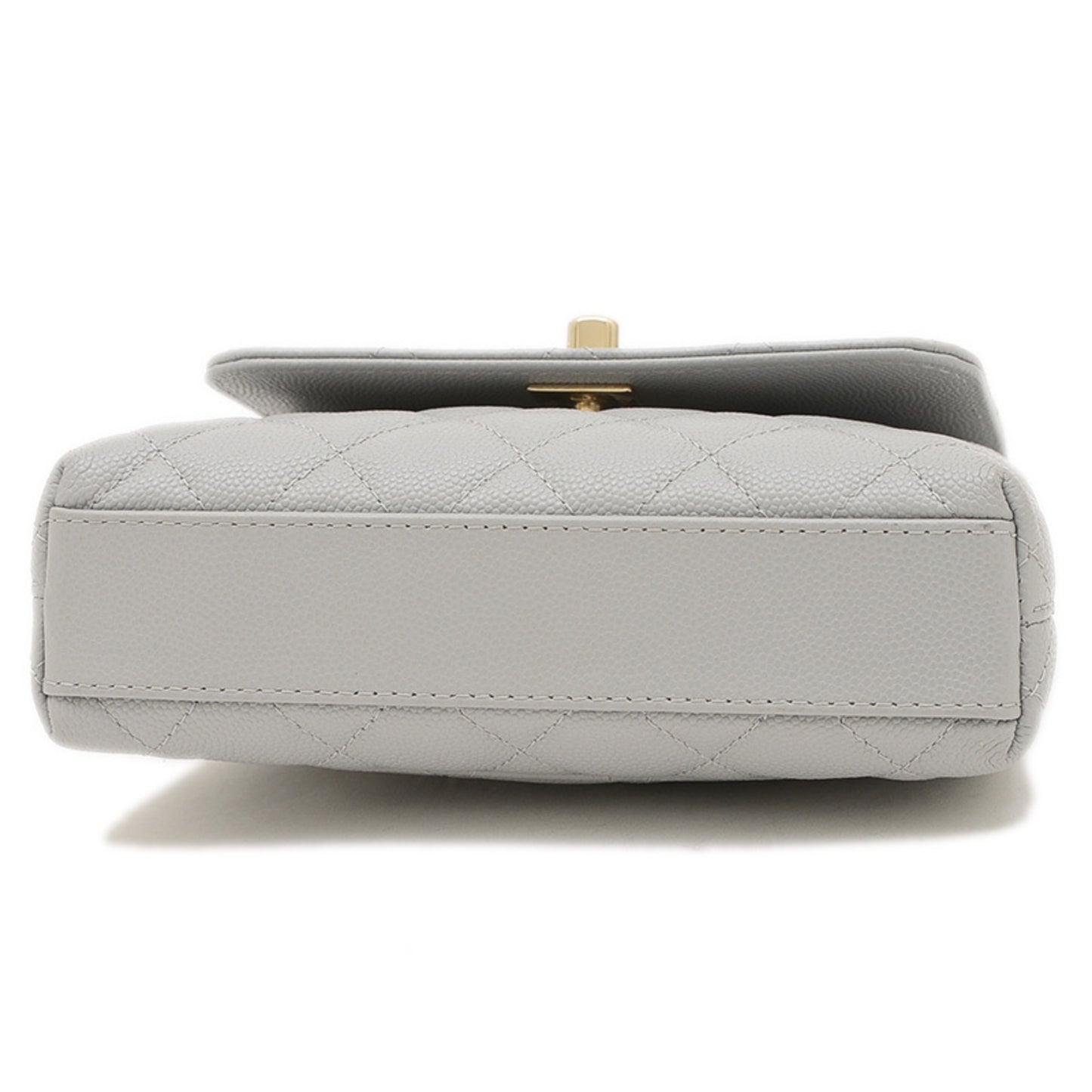 Chanel Calfskin Gray Handbags