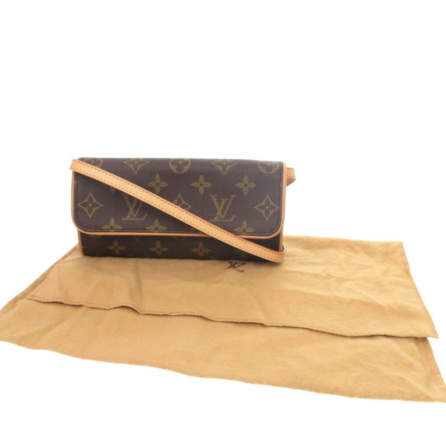 Louis Vuitton Monogram Canvas Brown Shoulder Bags