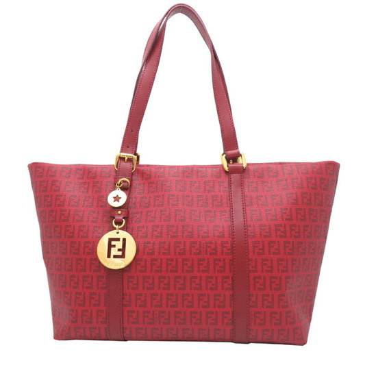 Fendi Pvc Red Tote Bags