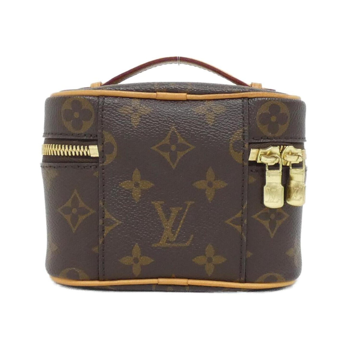 Louis Vuitton Coated Canvas Brown Handbags