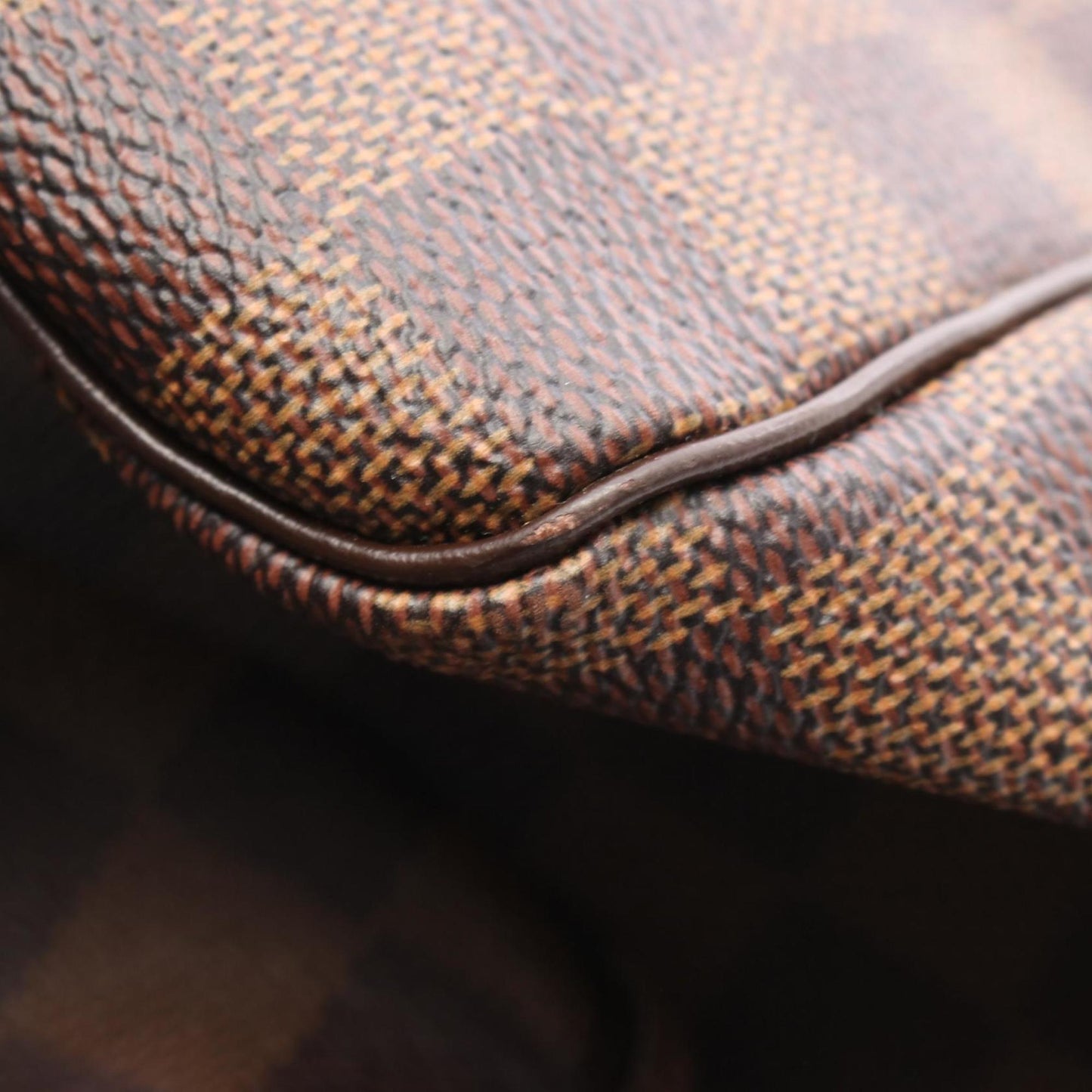 Louis Vuitton Coated Canvas Brown Handbags