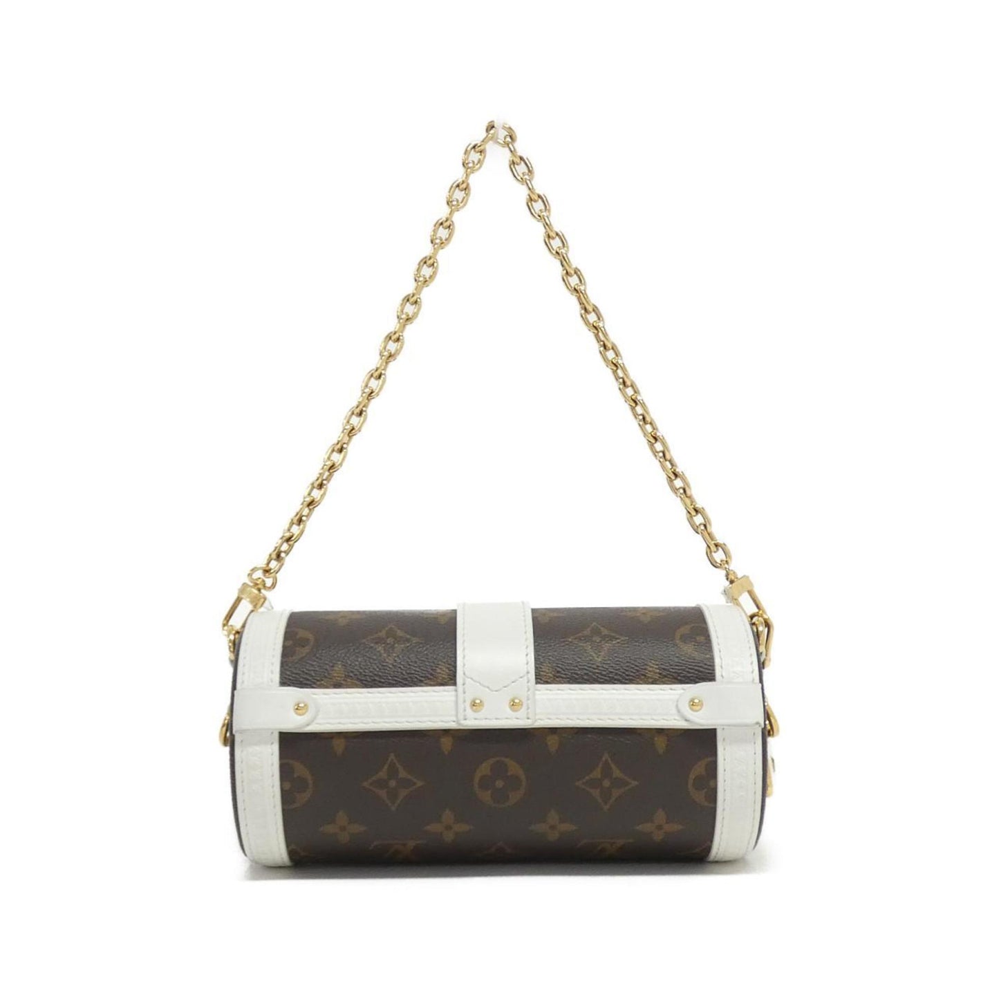 Louis Vuitton Coated Canvas White Shoulder Bags