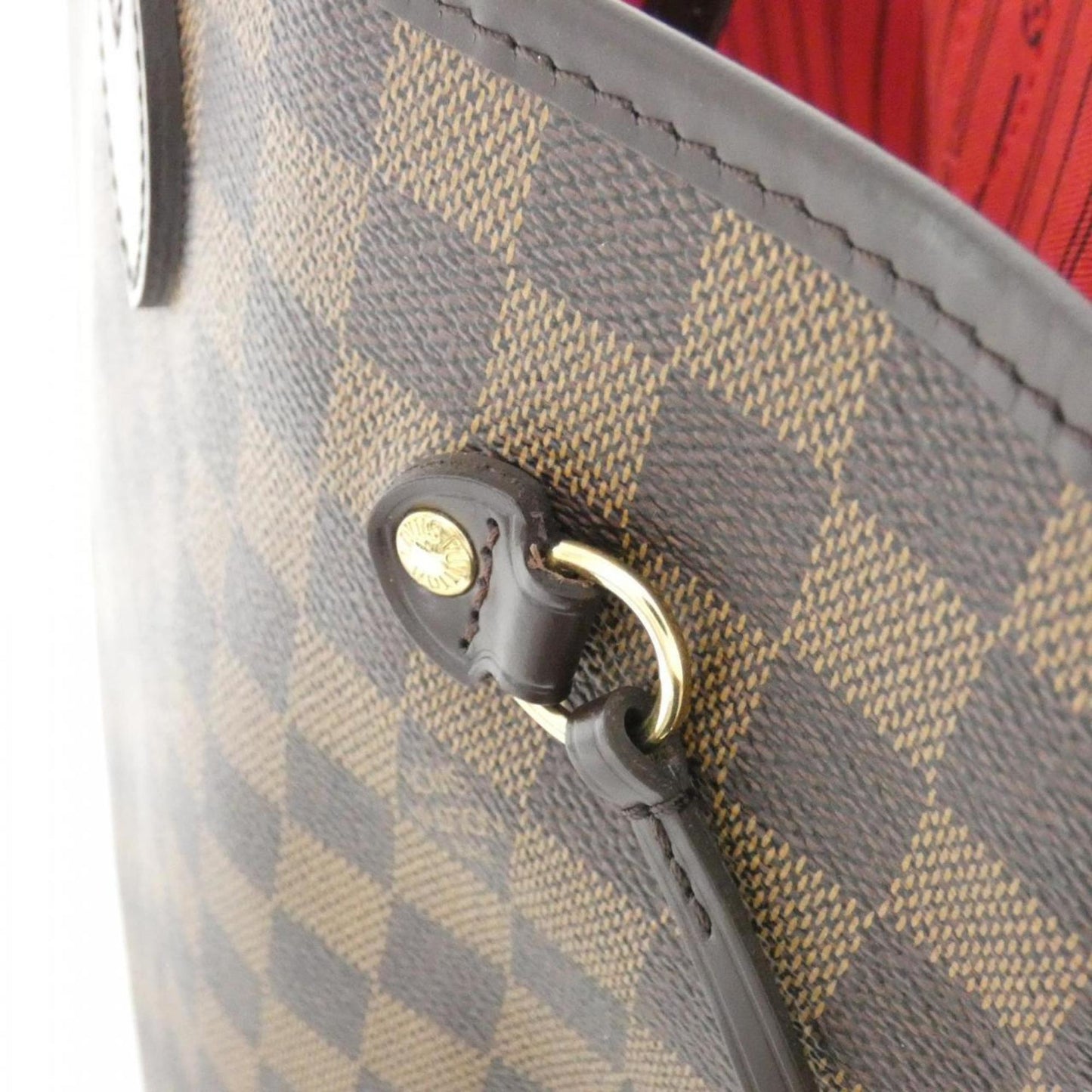Louis Vuitton Coated Canvas Brown Handbags