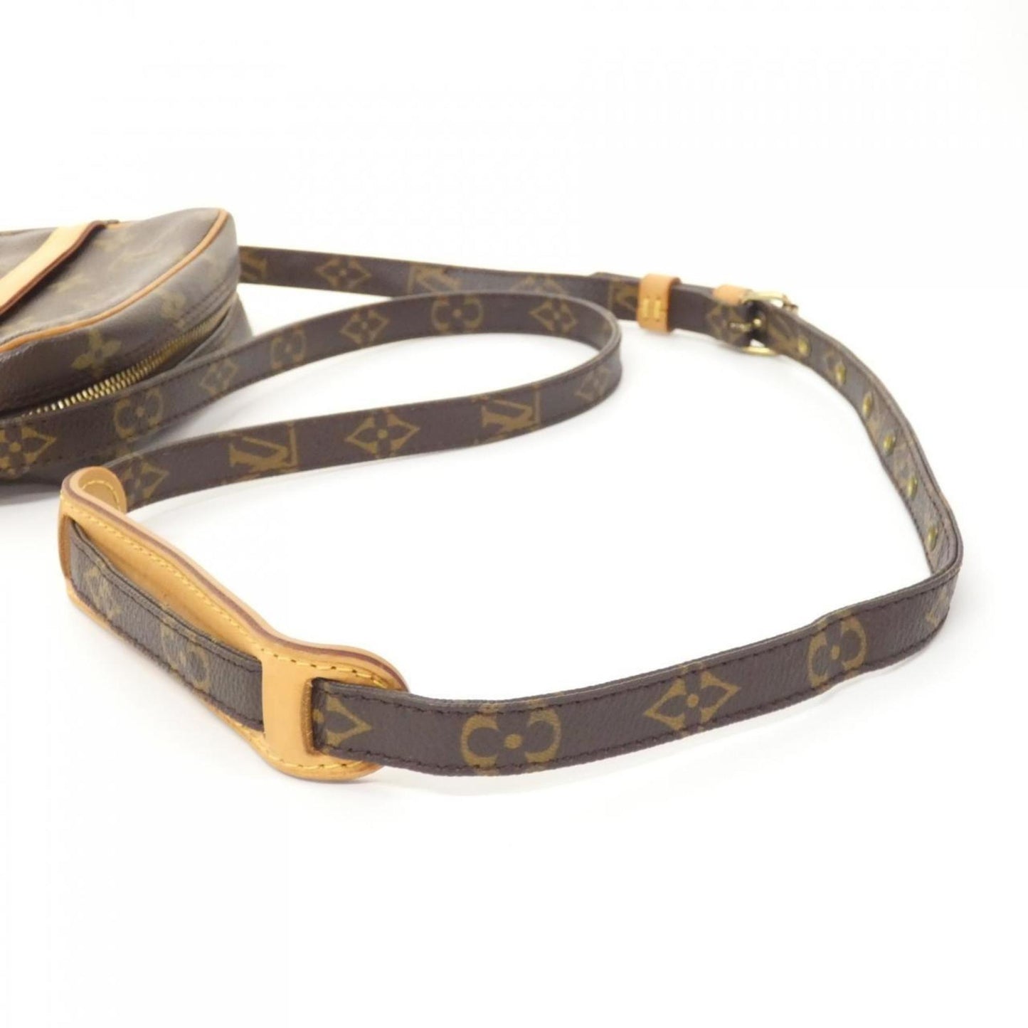 Louis Vuitton Coated Canvas Brown Shoulder Bags
