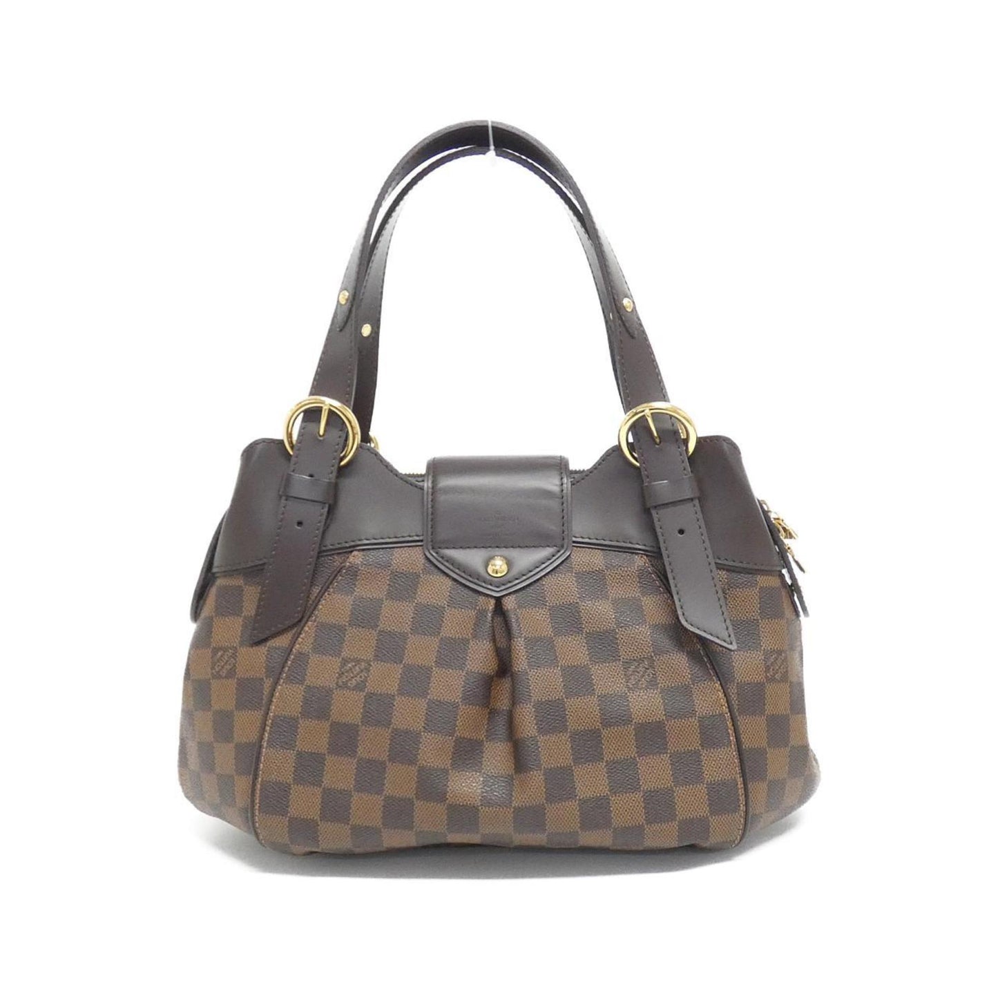 Louis Vuitton Coated Canvas Brown Handbags