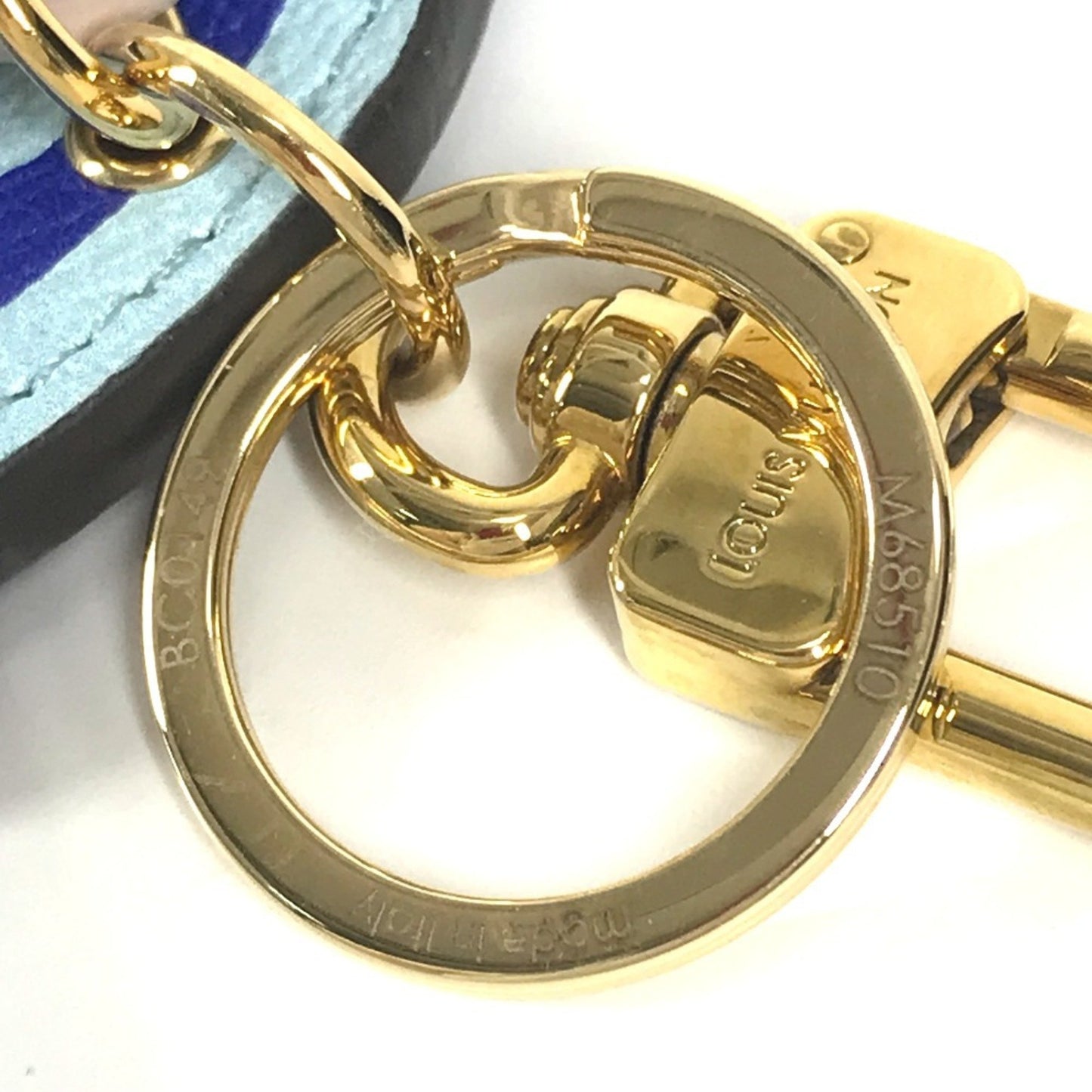 Louis Vuitton Monogram Canvas Blue Key Rings