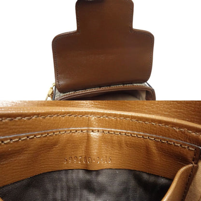 Gucci Canvas Brown Shoulder Bags