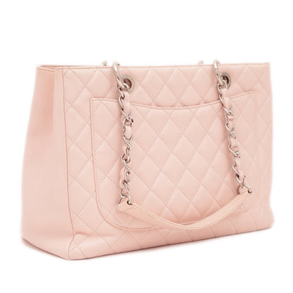 Chanel Calfskin Pink Tote Bags
