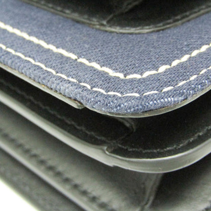 Marni Denim Black Shoulder Bags