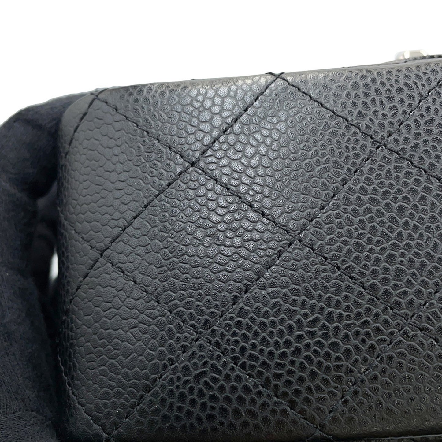 Chanel Calfskin Black Shoulder Bags