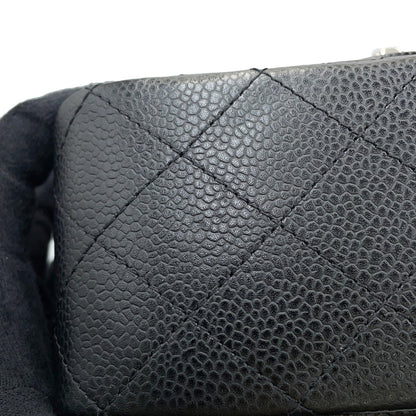 Chanel Calfskin Black Shoulder Bags