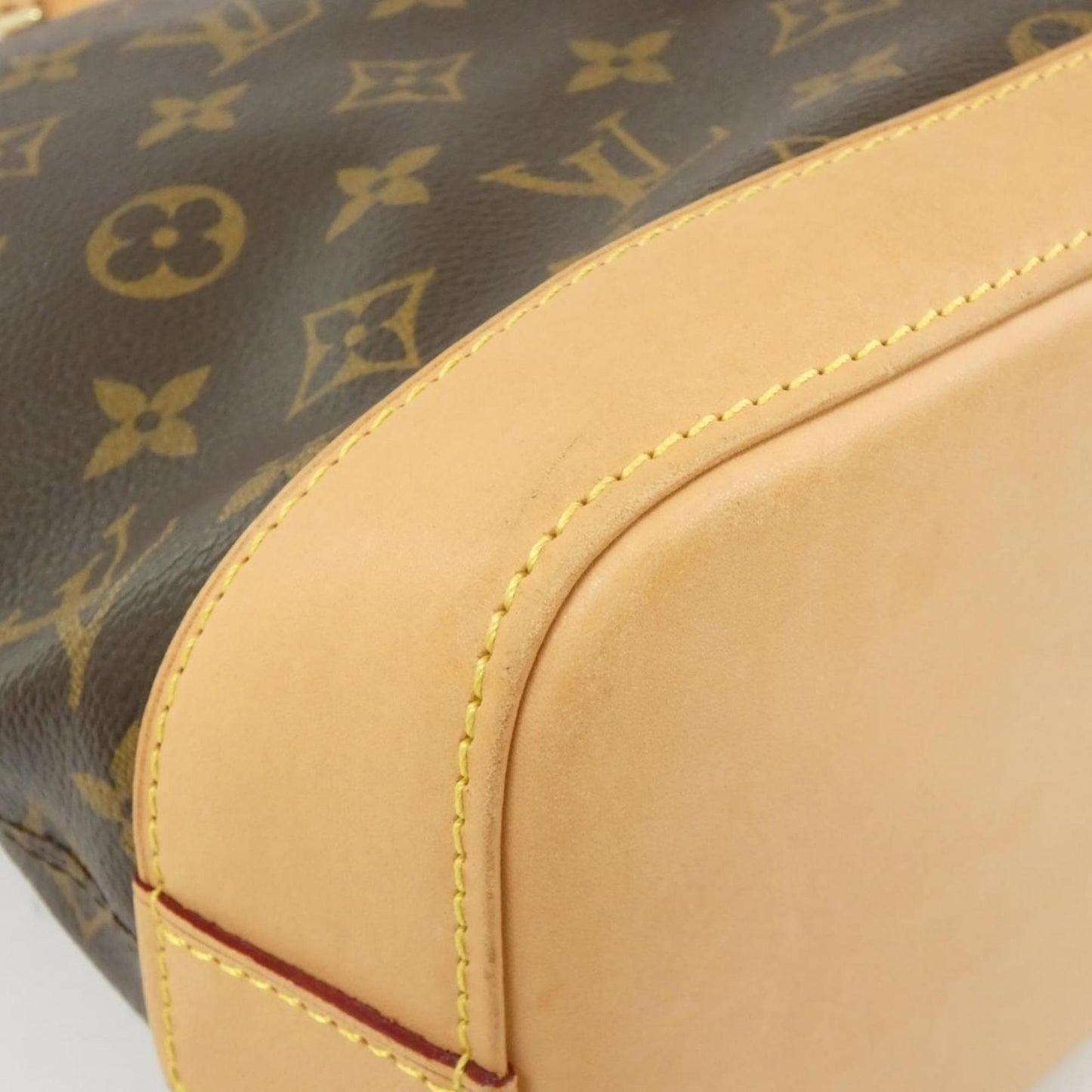Louis Vuitton Coated Canvas Brown Handbags