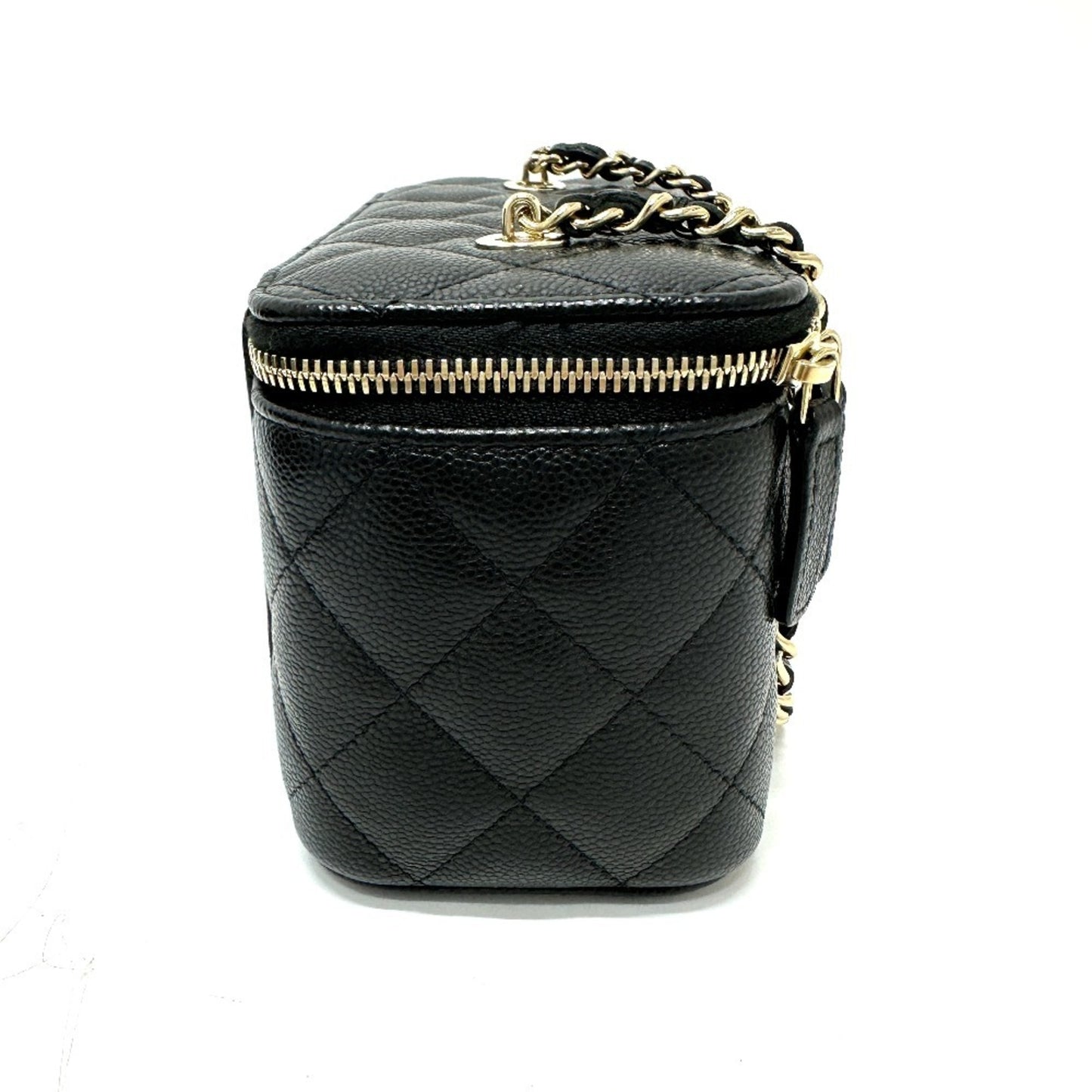 Chanel Calfskin Black Shoulder Bags