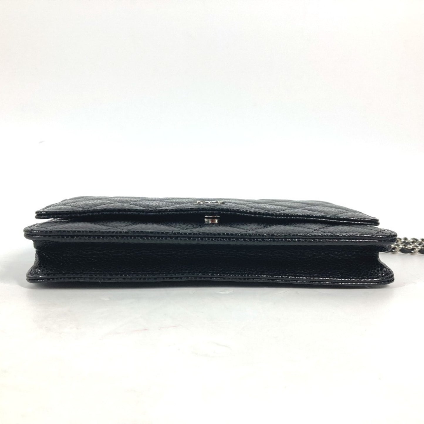 Chanel Calfskin Black Shoulder Bags