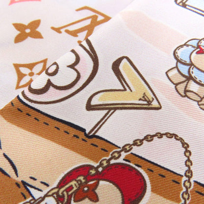 Louis Vuitton Silk Brown Scarves