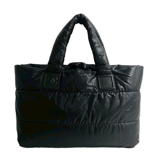 Chanel Nylon Black Handbags