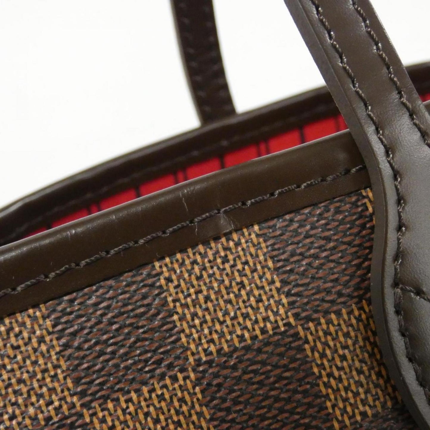 Louis Vuitton Coated Canvas Brown Handbags