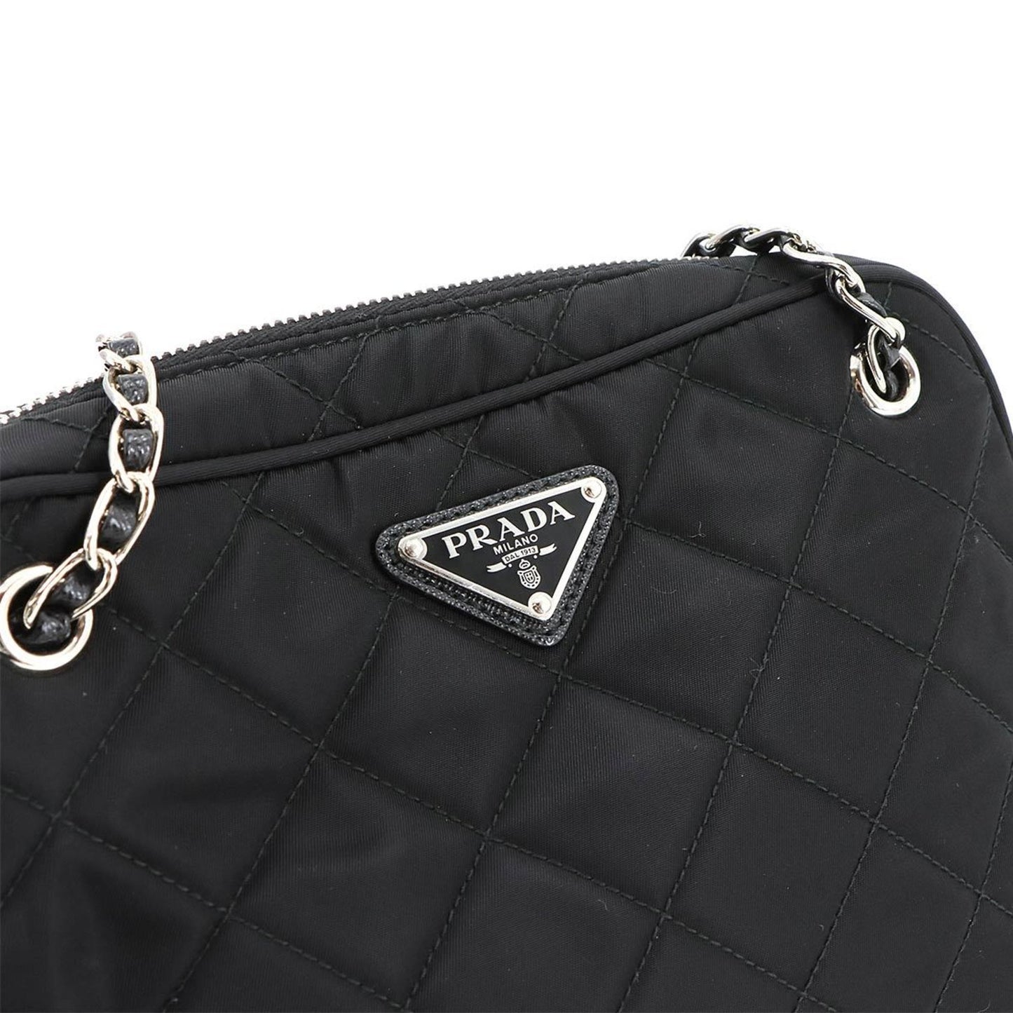 Prada Nylon Black Handbags