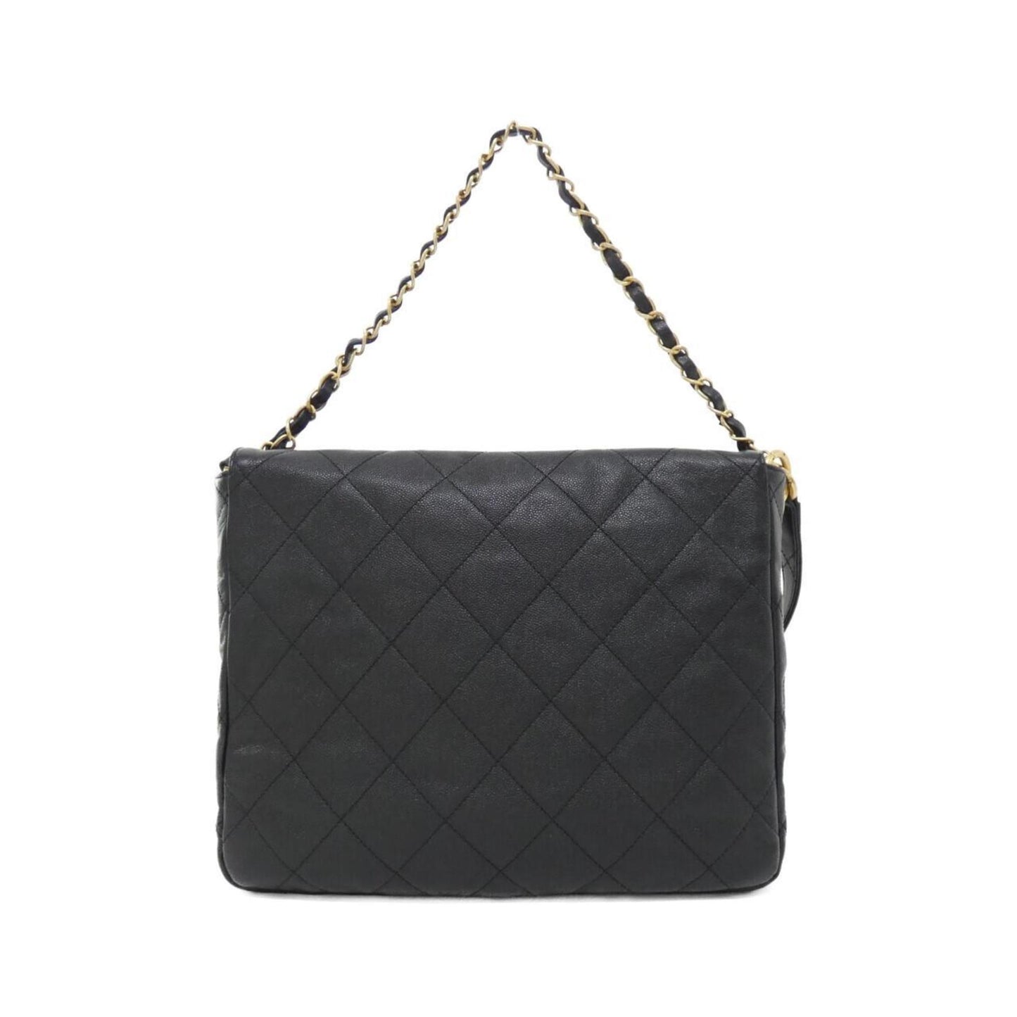 Chanel Calfskin Black Shoulder Bags