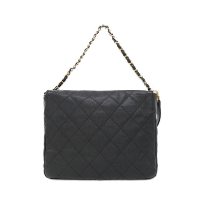 Chanel Calfskin Black Shoulder Bags
