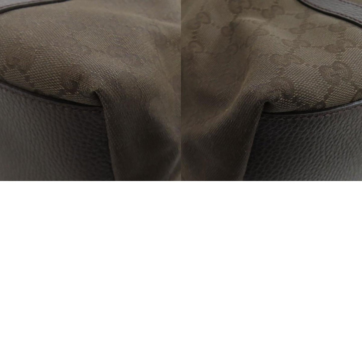 Gucci Canvas Brown Tote Bags