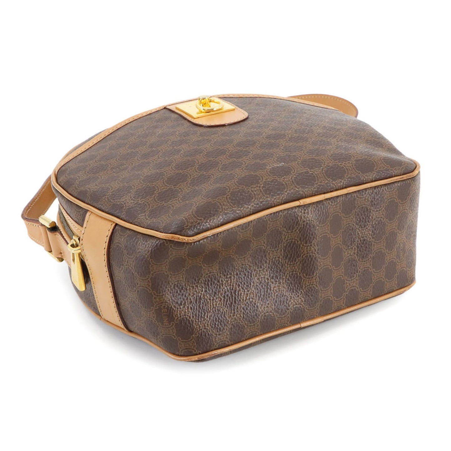 Celine Pvc Brown Shoulder Bags