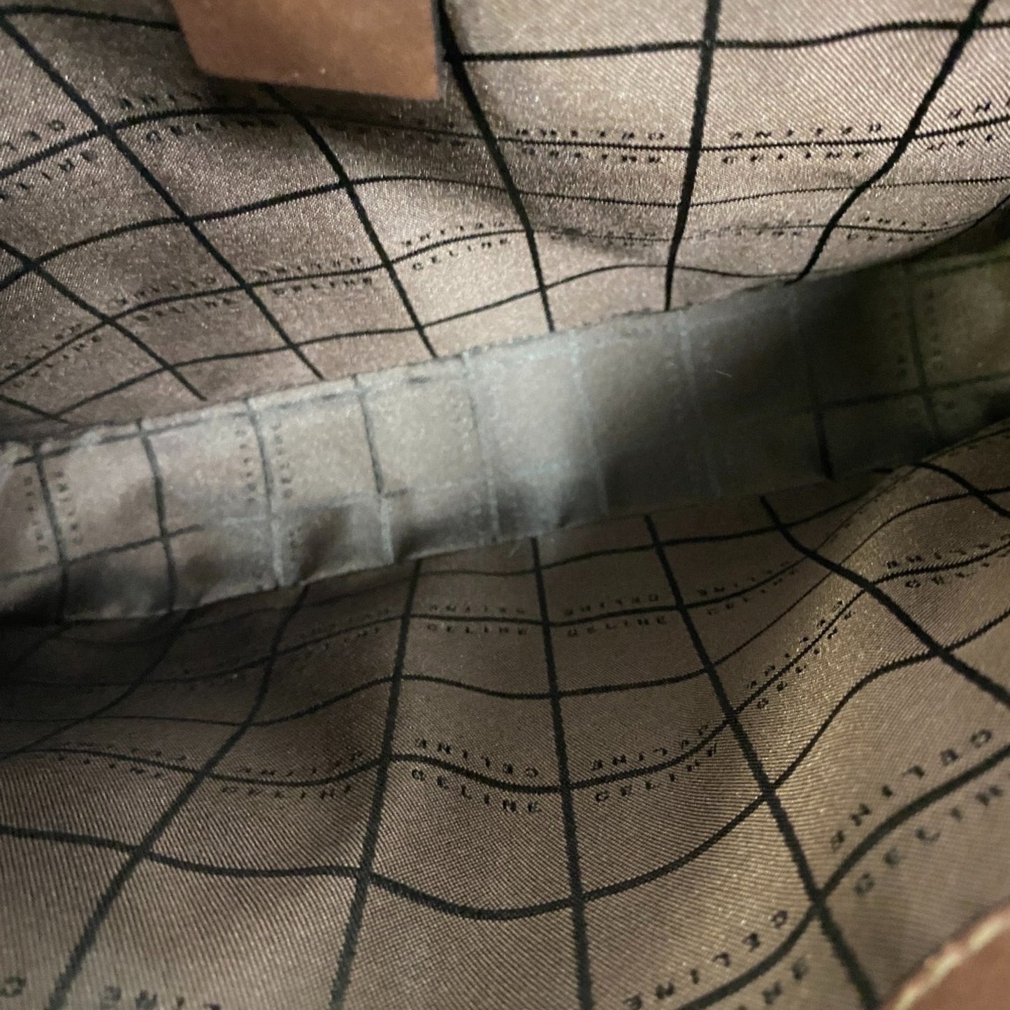 Celine Canvas Brown Handbags