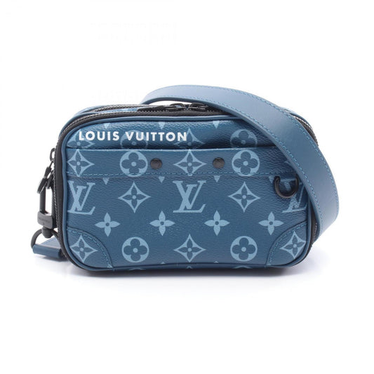 Louis Vuitton Coated Canvas Blue Shoulder Bags
