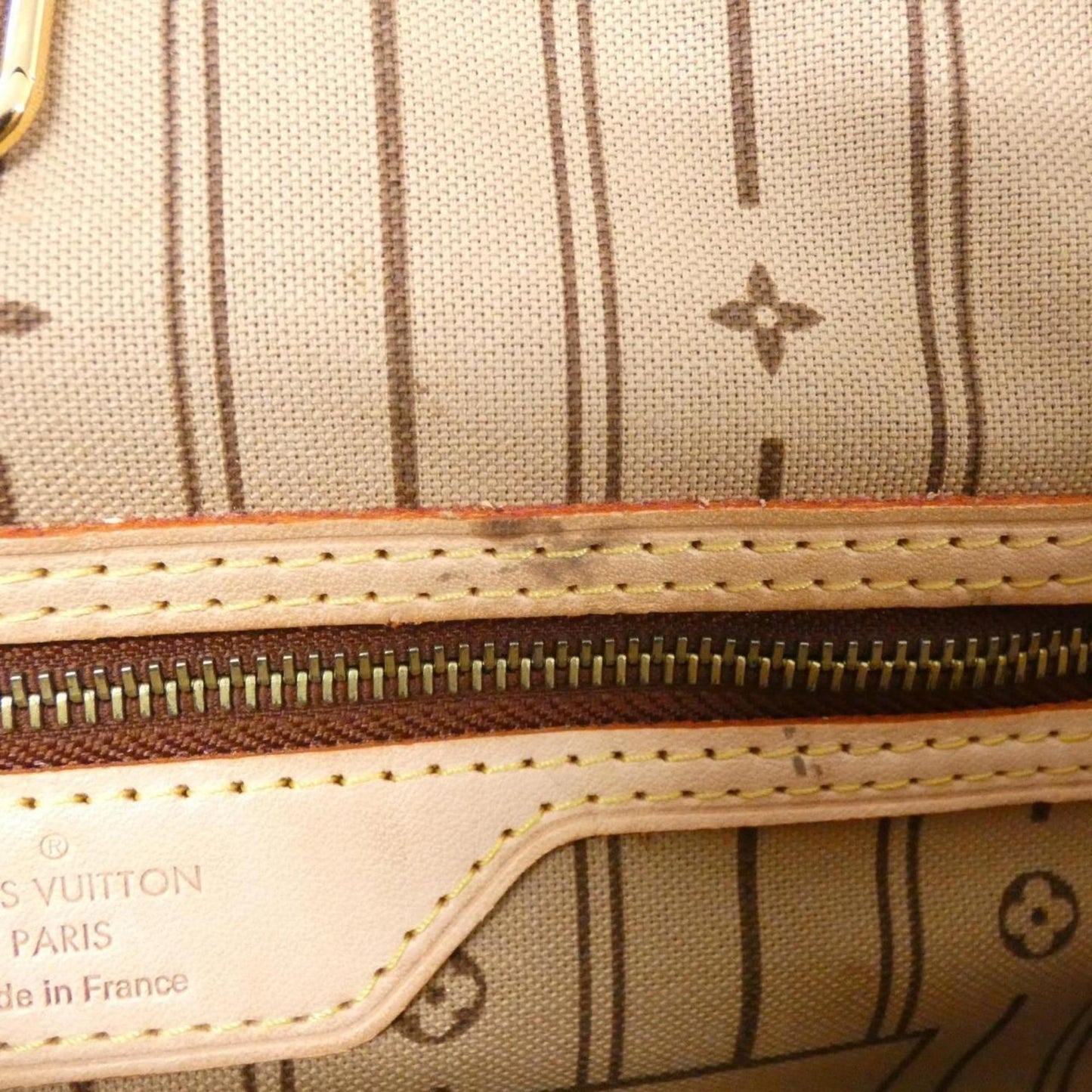 Louis Vuitton Coated Canvas Brown Handbags