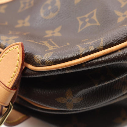 Louis Vuitton Coated Canvas Brown Shoulder Bags