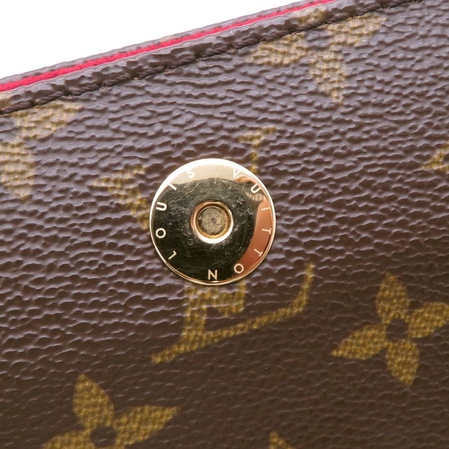 Louis Vuitton Monogram Canvas Red Handbags