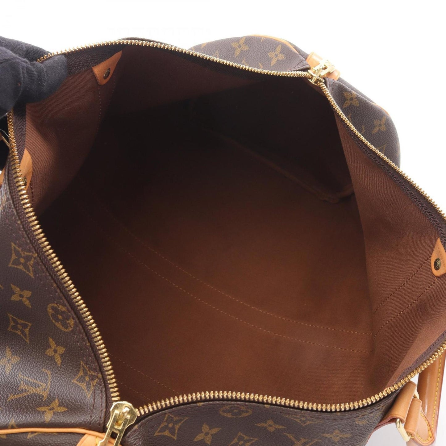 Louis Vuitton Coated Canvas Brown Travel Bags