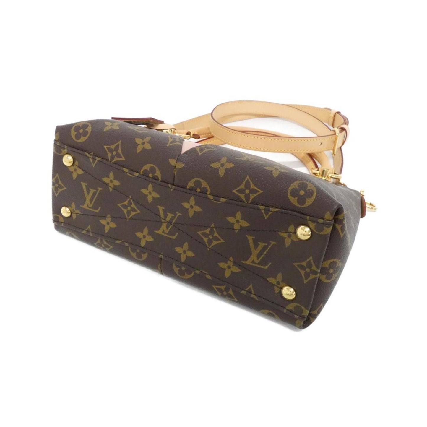 Louis Vuitton Coated Canvas Brown Handbags