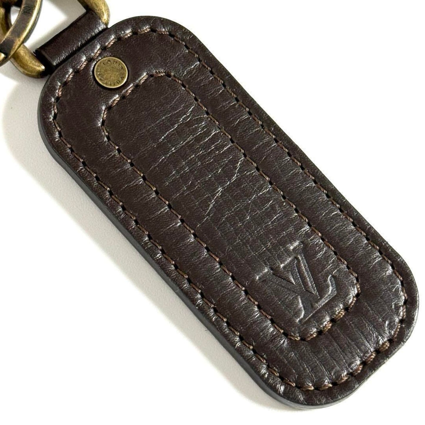 Louis Vuitton Other Metal Brown Key Rings