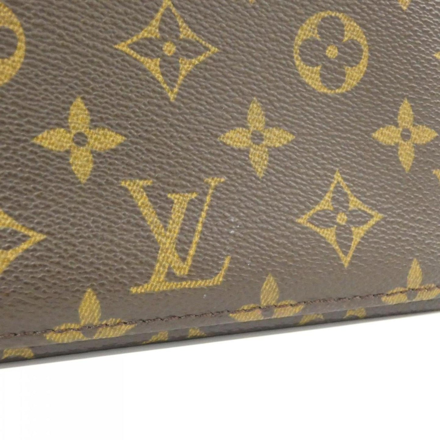 Louis Vuitton Coated Canvas Brown Handbags