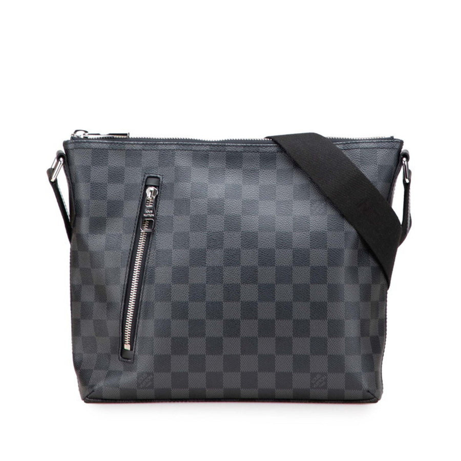 Louis Vuitton Pvc Black Shoulder Bags