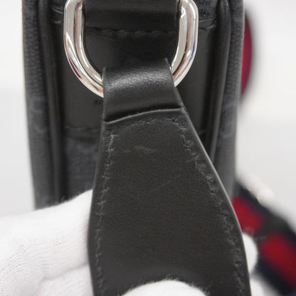 Gucci Pvc Black Shoulder Bags