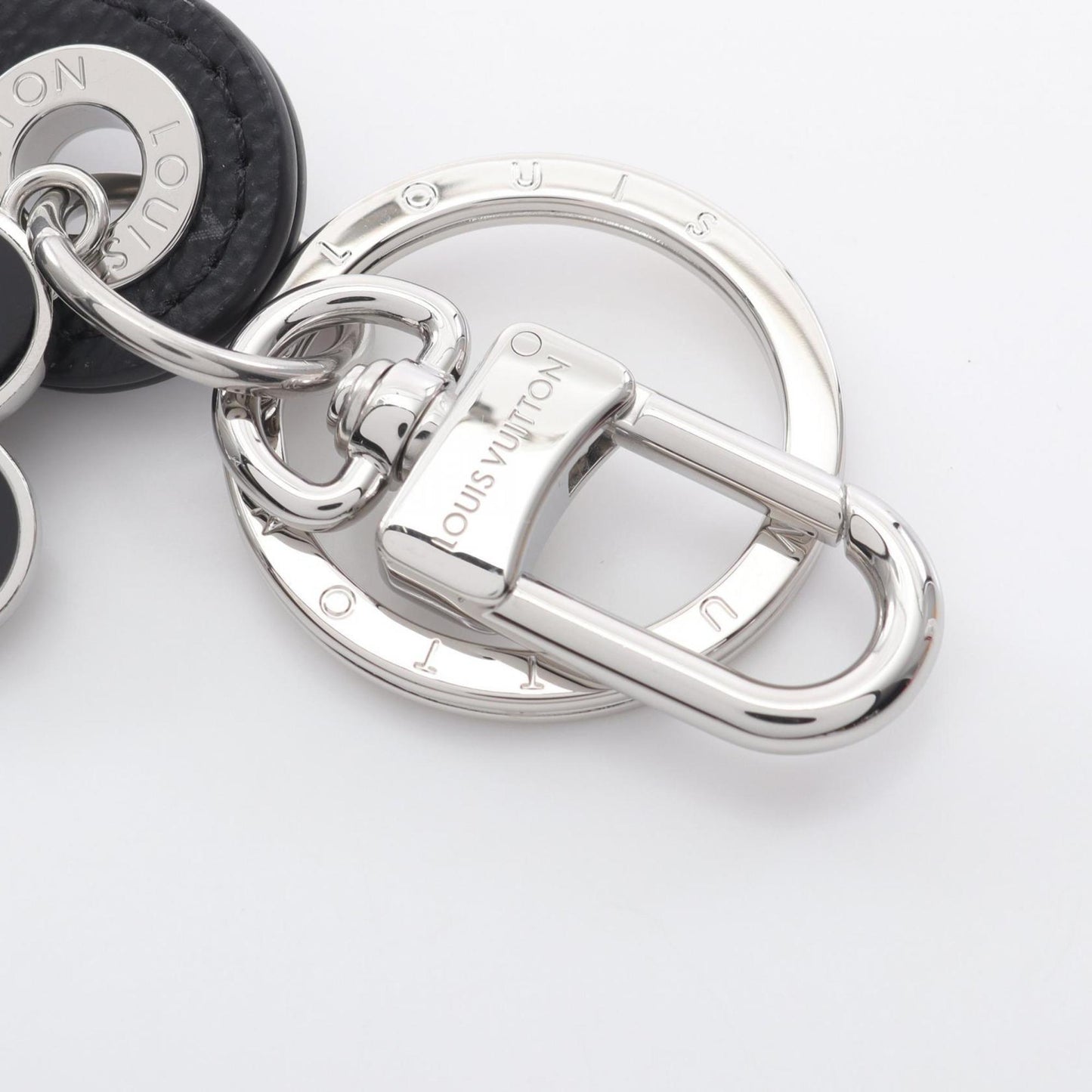 Louis Vuitton Canvas Black Key Rings