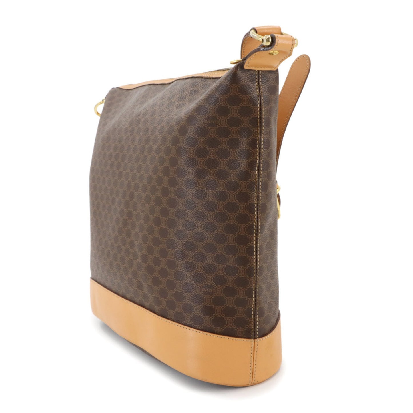 Celine Pvc Brown Shoulder Bags