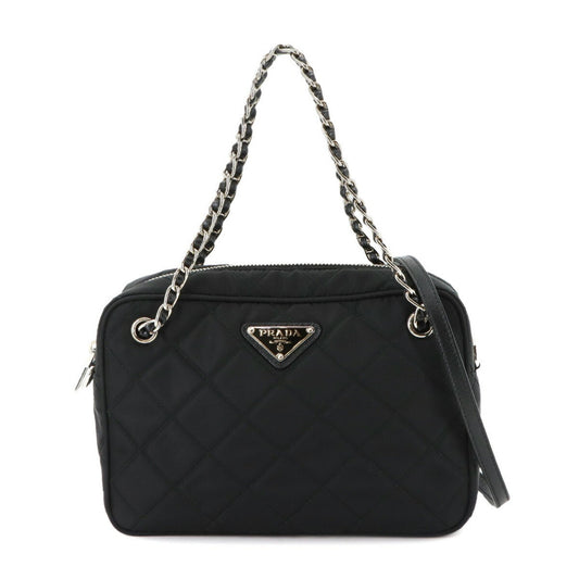 Prada Nylon Black Handbags