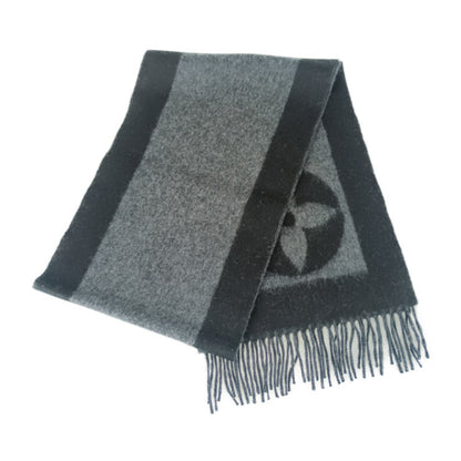 Louis Vuitton Wool Black Scarves
