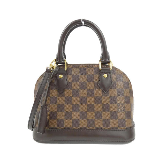 Louis Vuitton Coated Canvas Brown Handbags