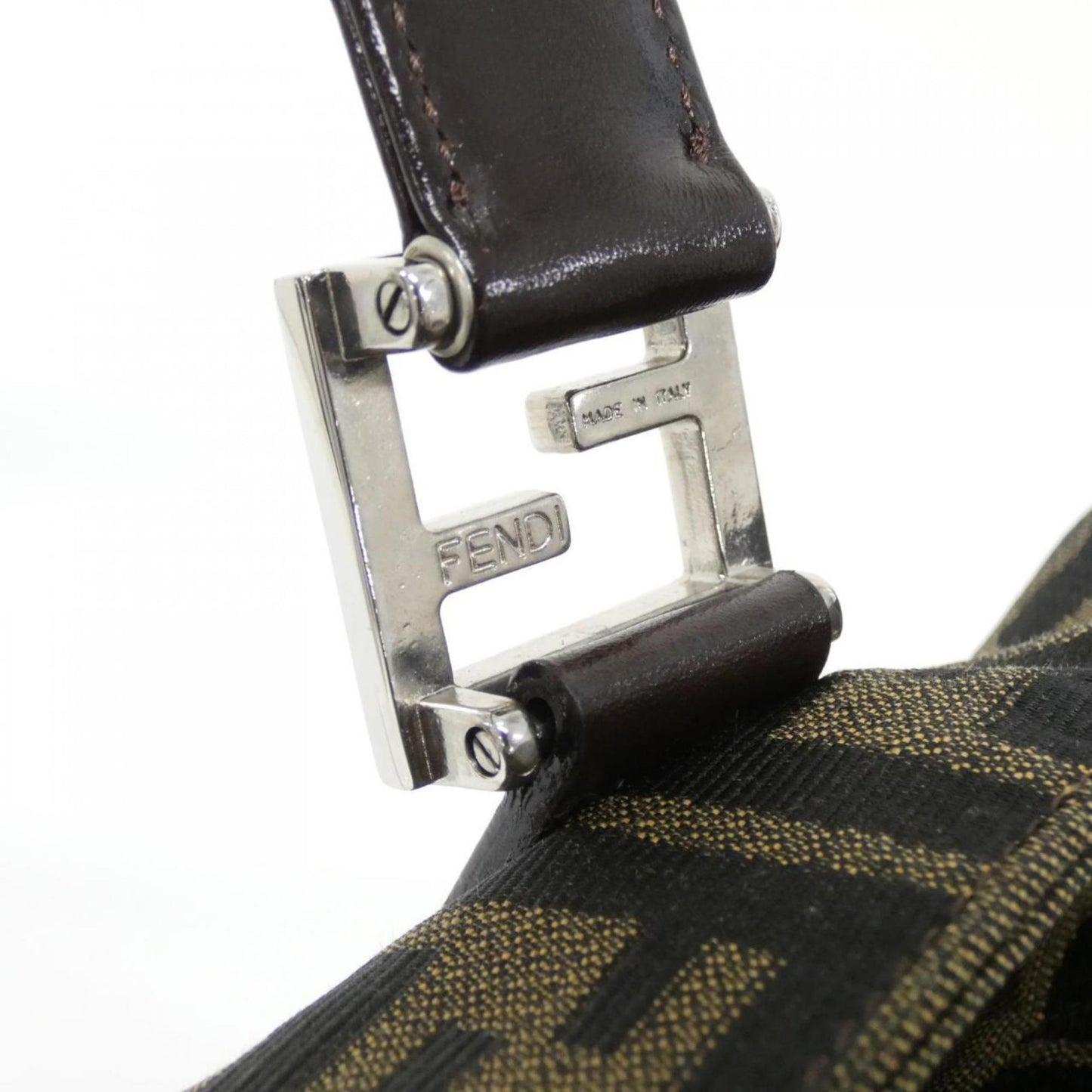 Fendi Canvas Brown Handbags