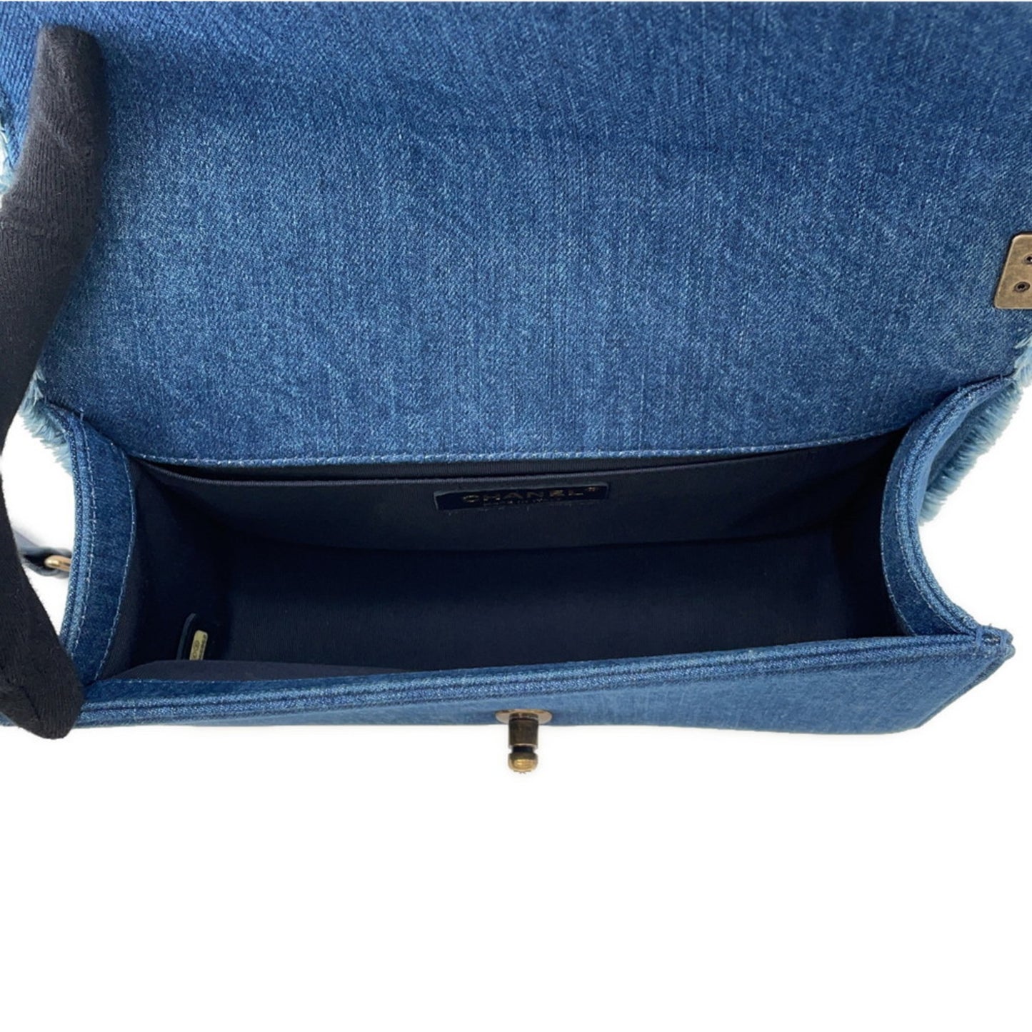 Chanel Denim Blue Shoulder Bags