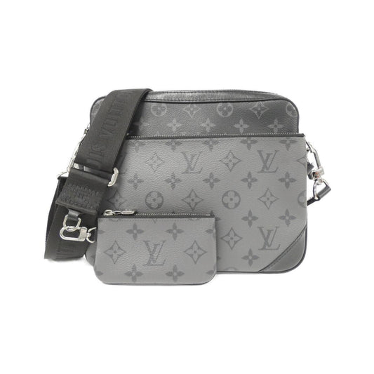 Louis Vuitton Coated Canvas Black Shoulder Bags