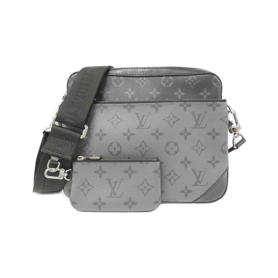 Louis Vuitton Coated Canvas Black Shoulder Bags
