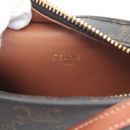 Celine Coated Canvas Black Shoulder Bags